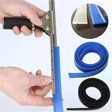 41" Cut-to-Size Window Squeegee Rubber Refill Replacement Cleaning Blade
