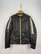 Vintage Y2K Diesel Windbreaker Biker Jacket Racing Black men size L