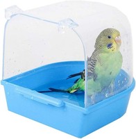 Papageien Badewanne, 13.8 * 13.4 * 14Cm Papageien Badebox VogelkäFig ZubehöR, V