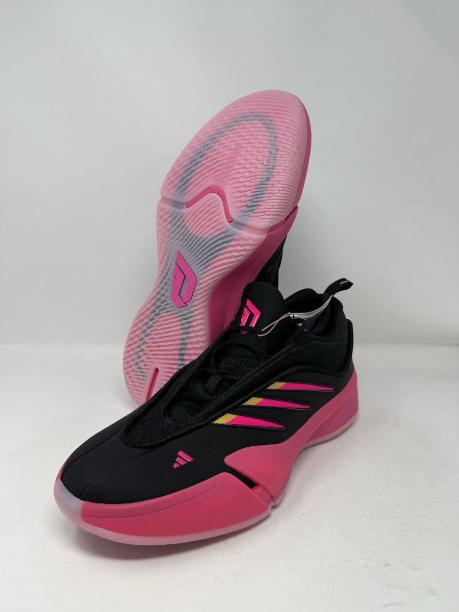Adidas Dame 9 Miami Heat Vice Pink PE Basketball Sneakers  display picture 2