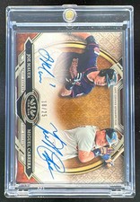 2015 Topps Tier One Dual Autographs #DA-MC Miguel Cabrera Joe Mauer Auto /25
