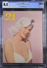 21 Magazine (1958)🔥CGC 8.5🔥RARE WHITE PAGES🔥JAYNE MANSFIELD🔥SUPER RARE🔥
