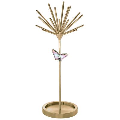 Swarovski Jewelry Holder Andoki Jungle Beats Brushed Gold Tone