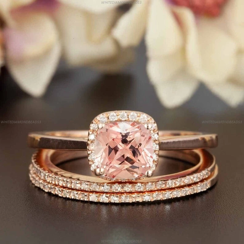 Morganite 2024 wedding ring