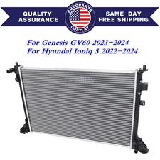 For Hyundai Ioniq 5 Genesis GV60 2023 2024 Engine Coolant Radiator 253E0GI200