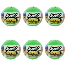 MLB Jumbo Squeezy Surprise 5" Slo Foam Figures  - Lot of 6 Sealed Blind Globes