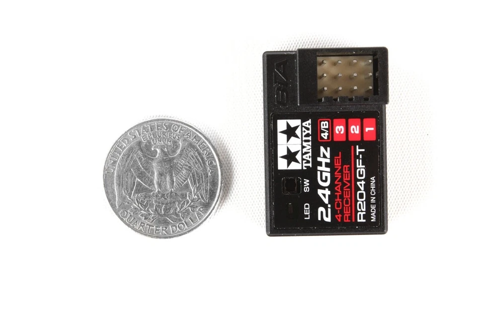 Tamiya 7255252 Attack 2.4Ghz 4-Channel Radio System w/ R204GF-T Receiver - Image 3 of 4