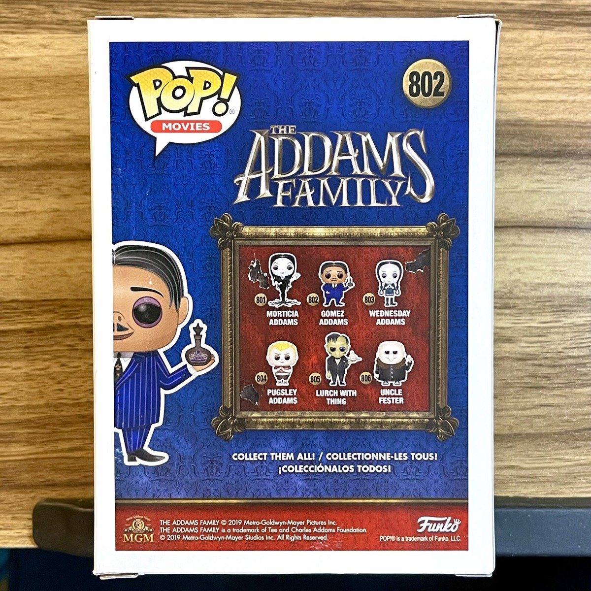 Gomez Addams Funko Pop #802 Movies The Addams Family Vinyl Figure