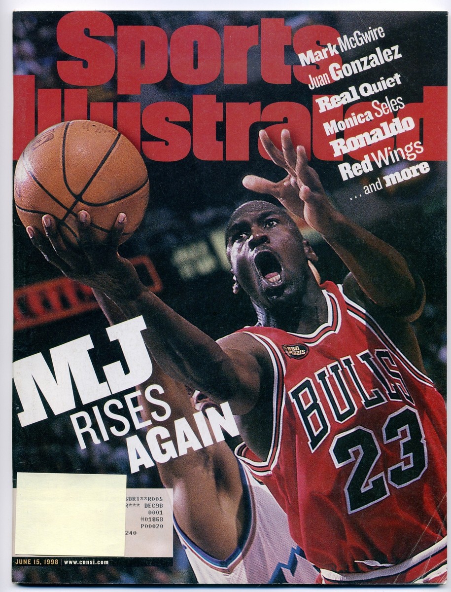 Sports Illustrated Magazine June 15 1998 Michael Jordan MJ Rises