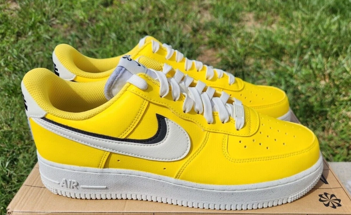 Nike Air Force 1 '07 LV8 Men's Sizes Tour Yellow Taxi Sail Black DO9786-700