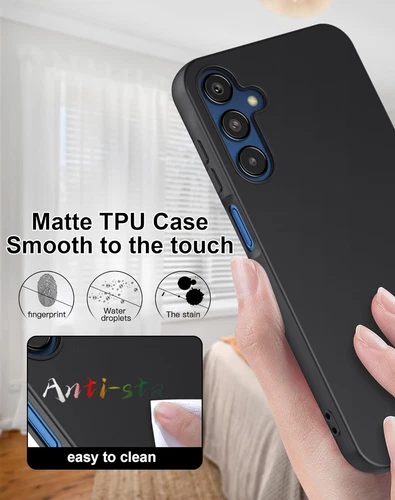 For Samsung Galaxy A15 5G Case Liquid Silicone Soft Rubber Covercase + protector - Imagen 10 de 28