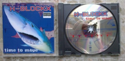 H-BLOCKX - TIME TO MOVE - CD 1994 (C/D EX+/EX) Funk Metal Indie Red Hot Chili P.