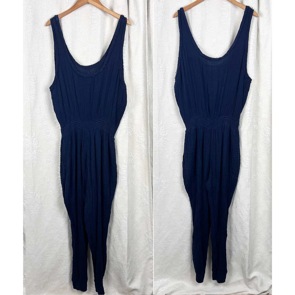 Mono Michael Stars Tobi en Azul Almirante 2X gasa cuello redondo algodón jogger Foto 3 de 4