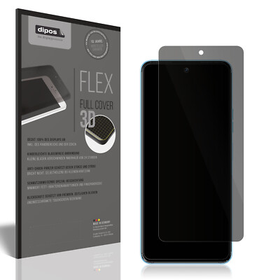 Blickschutzfolie für Tecno Camon 19 Neo 9H Schutzfolie Sichtschutz Folie Display