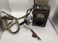 Vintage Bell Systems Megohms Kilohms Meter Leather Case Model KS-8456