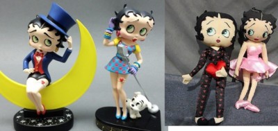 激レア Betty Boop フィギュア 2体セット Betty Boobs Lot of 2 Sets