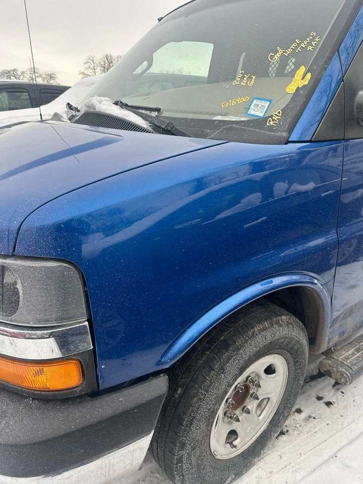 Used Front Left Fender fits: 2018 Chevrolet Express 2500 van Front Left Grade A - Image 2 of 4