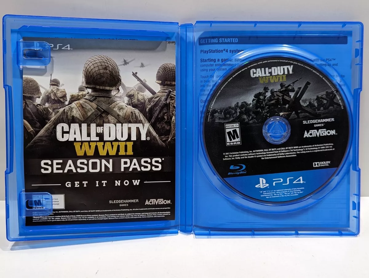 Call of Duty WWII [ COD World War 2 ] (PS4) NEW FACTORY SEALED