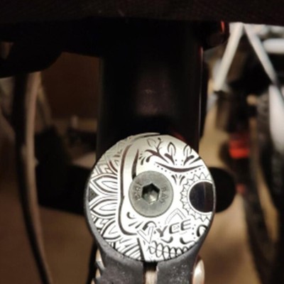 1 Vyce Unmarkiert Fahrrad Headset Carbon Deckelkappe Aluminiumlegierung Vorbau