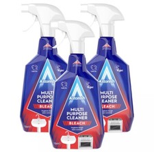 Astonish Multi Purpose Clean Bleach Hygienic Tough Stain Removal Spray 750ml x3 4.12 per litre