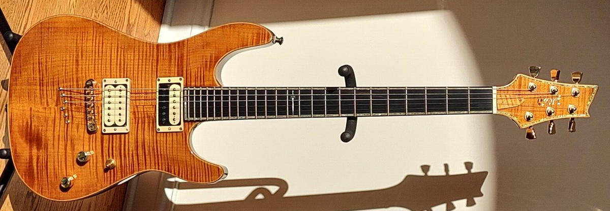 CORT MASTERPIECE CUSTOM SHOP KX KATANA GUITAR KXMP1 - MAPLE FLAME