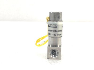 PARKER VALVE VAC-100 PSIG  DC 24 V 009-0143-900 NICE UNIT DEAL FREE SHIPPING  