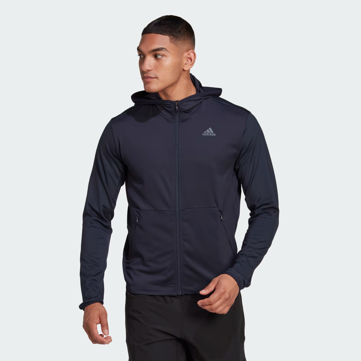 Adidas HIIT TRAINING FULL-ZIP Men's HOODIE HC6529 Size S MSRP $90