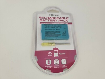 NEW TOMEE 3.7v 700 mAh Rechargeable Battery for Gameboy Advance SP System G3
