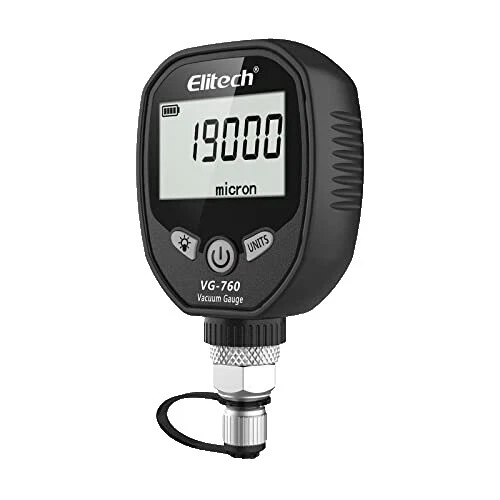 Vacuum R-407c Refrigerant HVAC & Refrigeration: Gauges & Probes