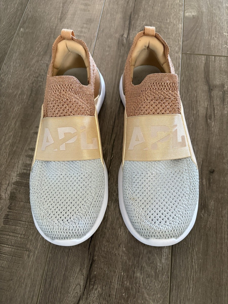 APL Techloom Bliss Women's Sneaker 7.5 Metallic Rose Gold | eBay