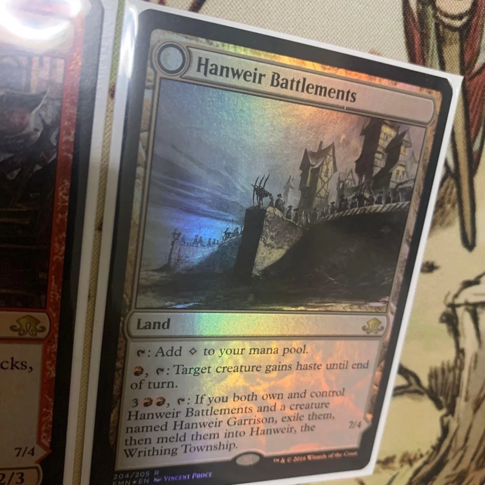 Hanweir Fortress Foil MTG English 2-Deck Set Used - Image 3 of 4