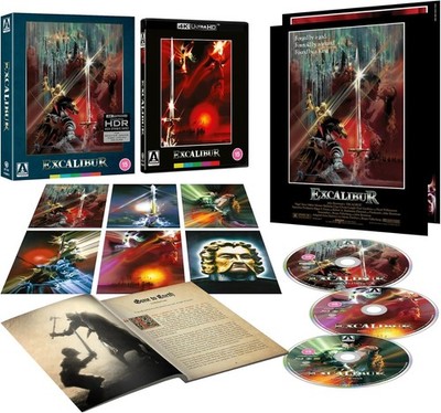 EXCALIBUR (1981) 4K UHD Blu-Ray Limited Edition BRAND NEW