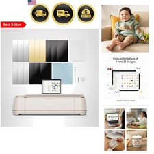 Cricut Maker 4 Smart Cutting Machine Seashell Digital Content Bundle