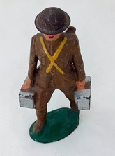 Vintage Barclay Manoil WWI Soldier Ammo Carrier