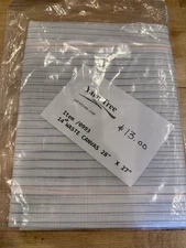 NEW 14 CT WASTE CANVAS CLOTH 28" X 27"----CROSS STITCH----YARNTREE.COM