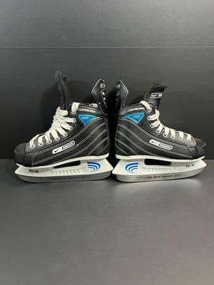 Bauer Supreme Ice Hockey Skates Youth Size 13 TUUK Blades Black