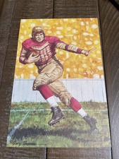 JOHN PADDY DRISCOLL UNSIGNED GOAL LINE ART GLA CARD CHICAGO BEARS SERIES 5