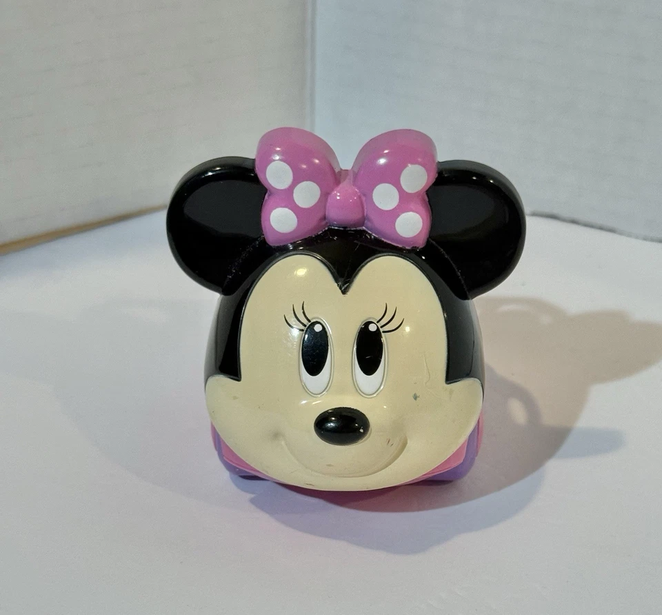 Disney Mickey Friends Minnie Mouse Oballs Go Grippers Roll-Along Baby Toys Excelente Estado Usado - Imagem 2 de 4