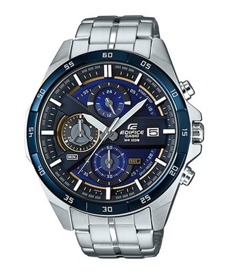 Herrenuhr Casio Edifice EFR-556DB-2AVUEF Stahlarmband blau