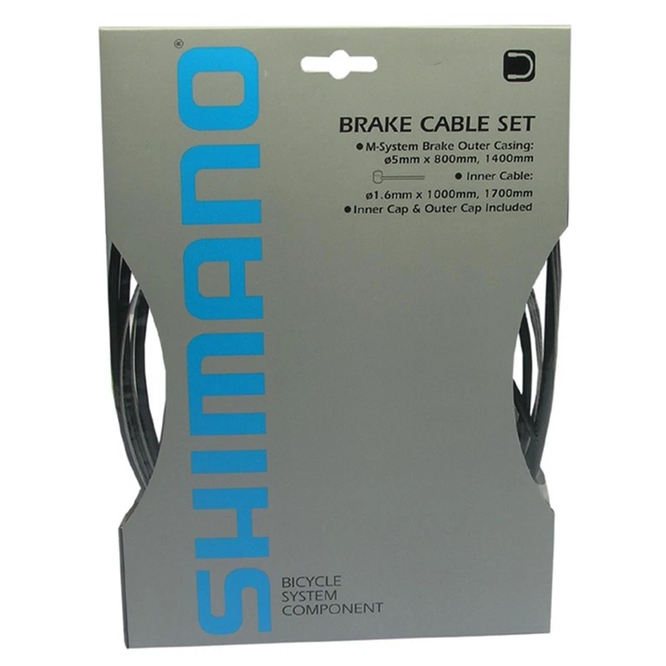 Shimano Bremszugset Züge und Hüllen für VR+HR - Bild 1 von 1