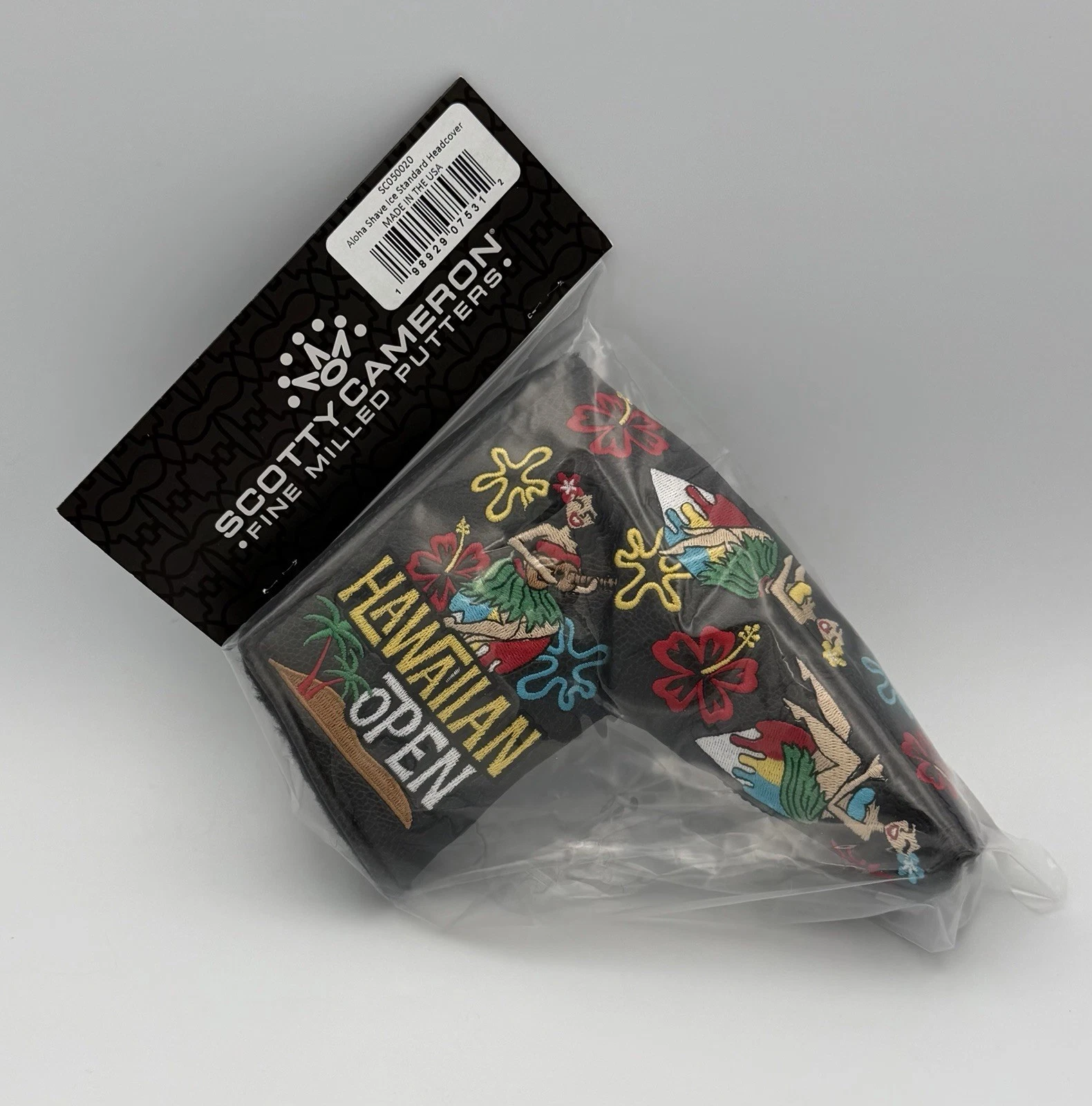 Scotty Cameron 2025 Hawaiian Open Aloha Shave Ice Hula Girl Headcover New in Bag