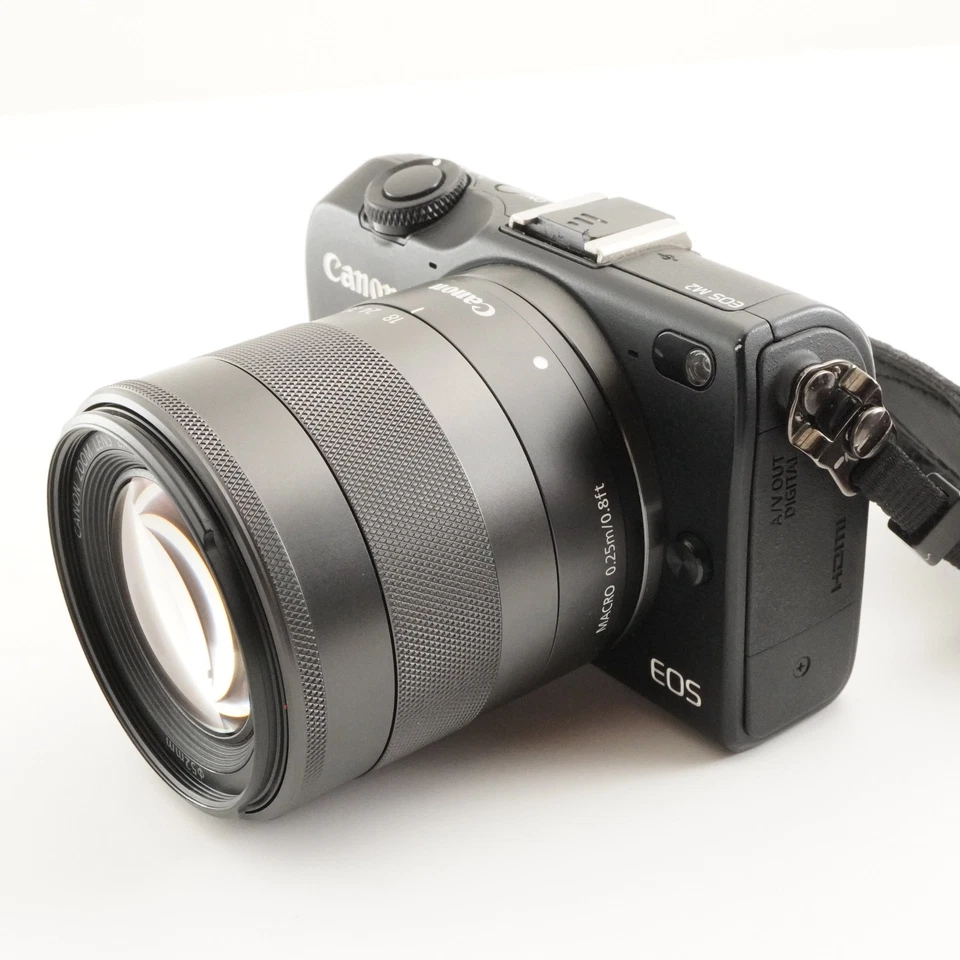 Canon EOS M2 Black + EF-M 18-55mm IS STM + Speedlite 90EX from Japan #5423 - Image 4 of 4