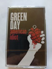 Green Day - American Idiot Album - Audio Cassette Tape - USA Rock Music Group