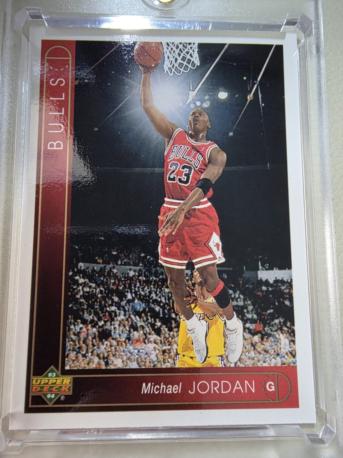 MICHAEL JORDAN - Chicago Bulls 1993-94 Upper Deck #23