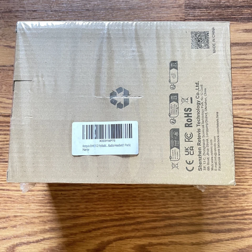 NEW! Sealed RETEVIS EHK012 Foldable Radio Headset (1-pack) - Image 4 of 4