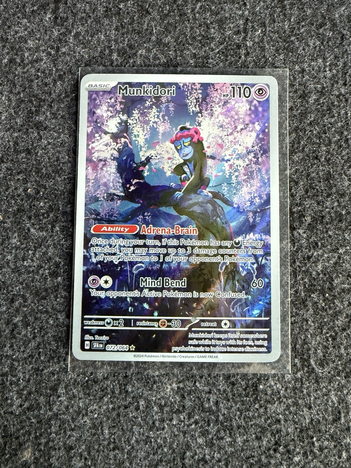 Munkidori Shrouded Fable Card 072/064 NM-M Condition