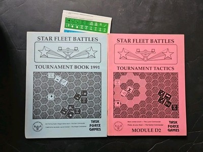 Star Fleet Battles - Tournament Book 1991 Task Force Games #3500 & Tactics #3552
