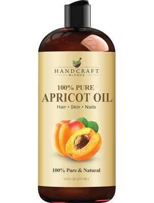 Apricot Kernel Oil - Cold-Pressed 16 Fl Oz - 100% Pure and Natural - Premium Gra