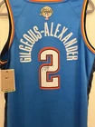 Shai Gilgeous-Alexander Signed NBA Finals Jersey SGA OKC Thunder MVP IP