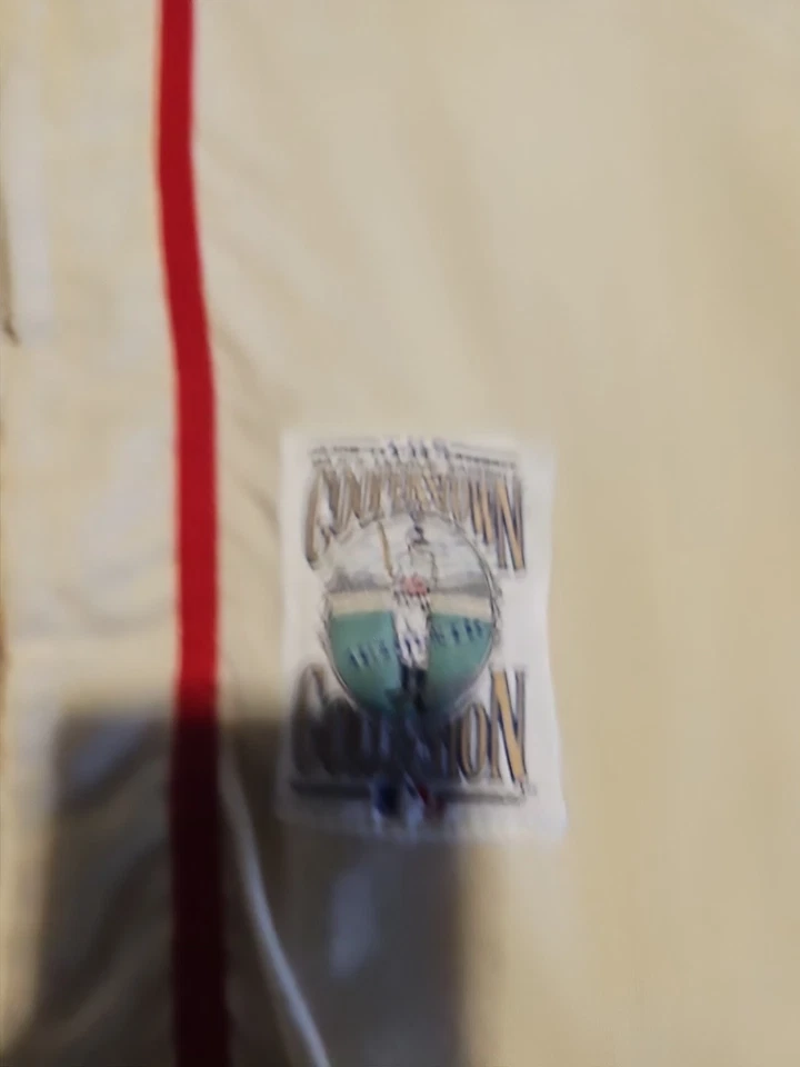 Rare 1942 Auth Mitchell & Ness Stan Musial St. Louis Cardinals MLB Jersey Sz/M - Image 2 of 4